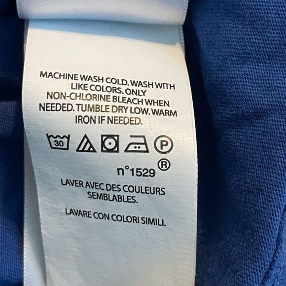Polo Ralph Lauren Classic Logo Tee Royal Blue Crewneck Long Sleeve  4T - Picture 5 of 7
